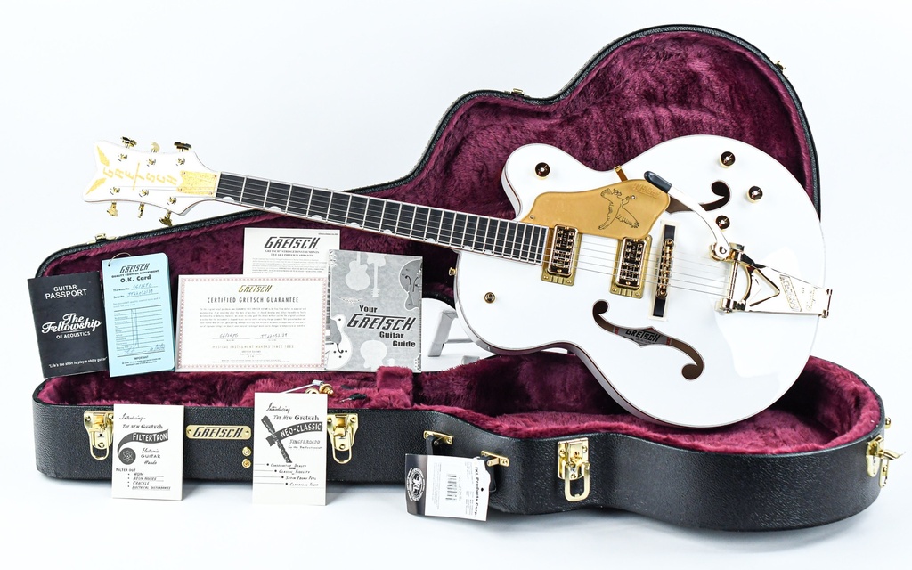 Gretsch G6136TG Players Edition White Falcon | The